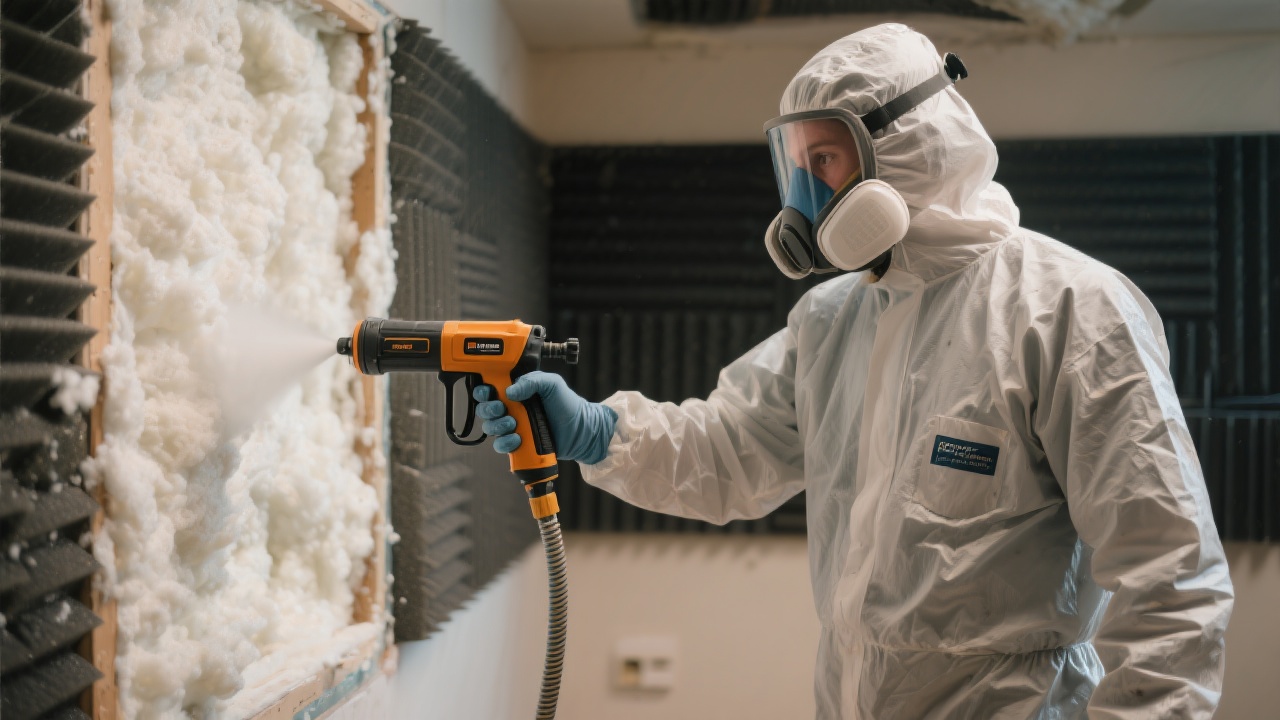 Spray Foam Worker