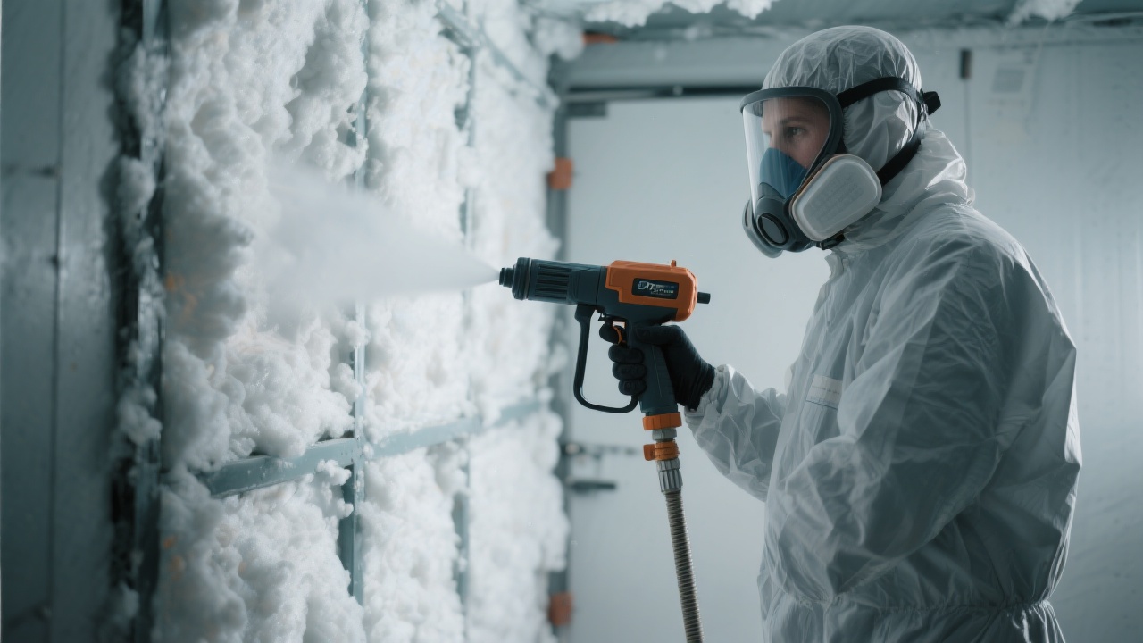 Spray Foam Worker