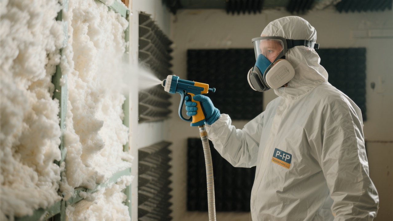 Spray Foam Worker